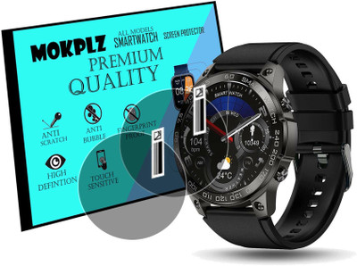 MOKPLZ Screen Guard for PEBBLE COSMOS ENDURE SMARTWATCH(Pack of 2)