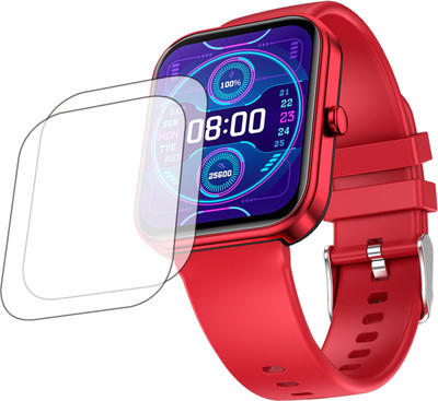 ejzatex Screen Guard for Fire-Boltt Wonder Smartwatch screen guard(Pack of 2)