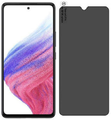 S enterprises Impossible Screen Guard for Samsung Galaxy A53 5G(Pack of 1)