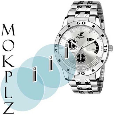 MOKPLZ Screen Guard for ESPOIR CHRONOGRAPH ES109 ANALOG WATCH(Pack of 3)