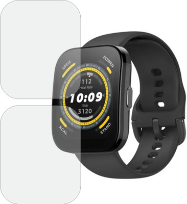 MOBART Edge To Edge Screen Guard for Amazfit Bip 5(Pack of 2)