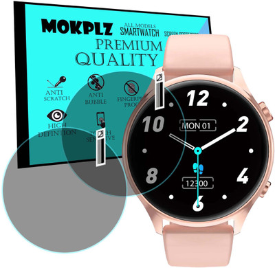 MOKPLZ Screen Guard for ALT VIBE PRO SMARTWATCH(Pack of 2)