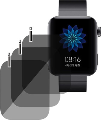 TXGO Screen Guard for Xiaomi Mi Watch Privilege Edition Smartwatch(Pack of 3)