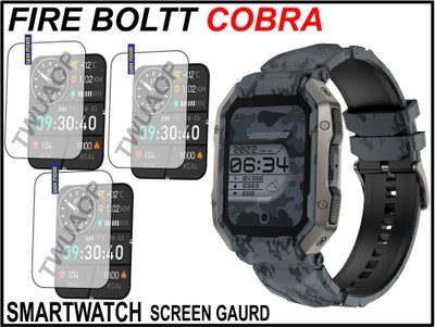 TWUAOP Screen Guard for FIRE BOLTT COBRA(Pack of 3)