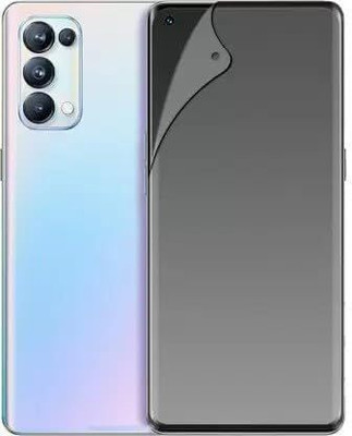 Bulkwala Edge To Edge Tempered Glass for Screen Guard Compatible with oppo Reno 5Pro 5G(Pack of 1)