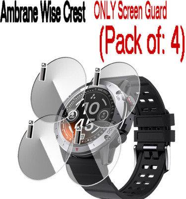 HIDEOUS Screen Guard for Ambrane Wise Crest(Pack of 4)