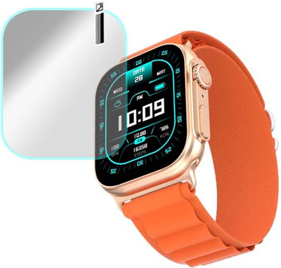 MOKPLZ Screen Guard for FIRE BOLTT GLADIATOR PLUS SMARTWATCH(Pack of 2)