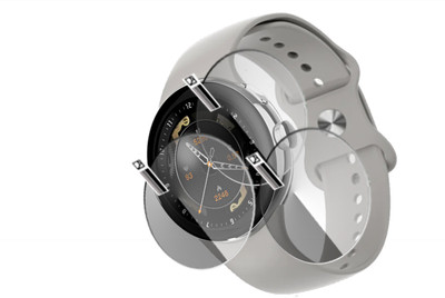 EZGER Screen Guard for Fire-Boltt Rock Smartwatch(Pack of 3)