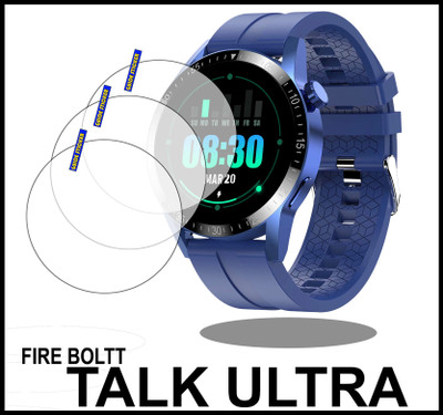 TWUAOP Screen Guard for FIRE BOLTT TALK ULTRA.(Pack of 3)