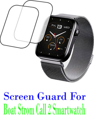 EJZATI Screen Guard for BOAT STORM CALL 2 SMARTWATCH, SCREEN GUARD(Pack of 2)