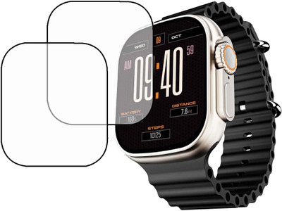 MOKPLZ Screen Guard for BOAT WAVE GENESIS SMARTWATCH(Pack of 2)