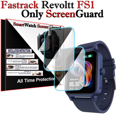 HIDEOUS Screen Guard for Fastrack Revoltt FS1(Pack of 2)