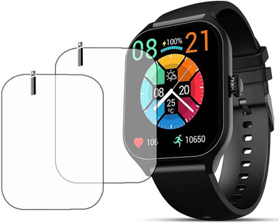MOKPLZ Screen Guard for BEATXP MARV NOVA SMARTWATCH(Pack of 2)