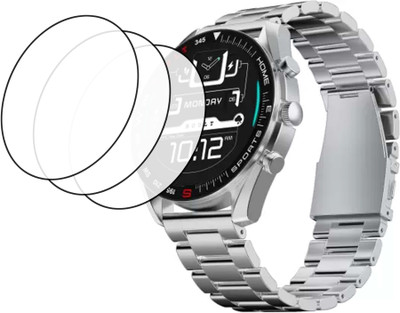 TWUAOP Screen Guard for BOULT MIRAGE SMARTWATCH(Pack of 3)