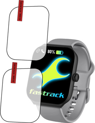 EJZATI Edge To Edge Screen Guard for FASTRACK REVOLTT FS1 MAX SMARTWATCH, SCREEN GUARD(Pack of 2)