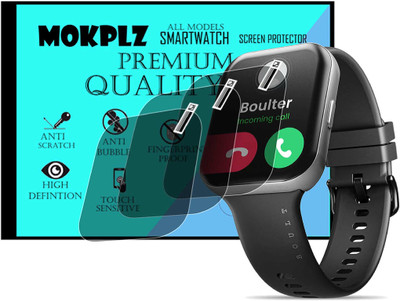 MOKPLZ Screen Guard for BOULT SWING SMARTWATCH(Pack of 3)
