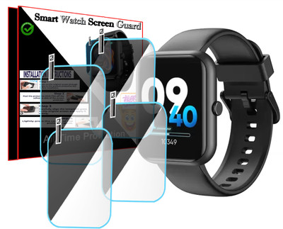 HIDEOUS Screen Guard for DIZO Watch D Plus.(Pack of 4)