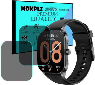 MOKPLZ Screen Guard for AMAZFIT POP 3S SMARTWATCH(Pack of 2)