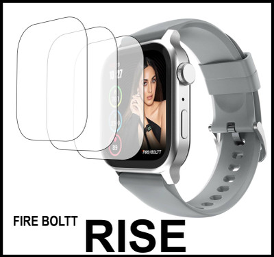 TWUAOP Screen Guard for FIRE BOLTT RISE(Pack of 3)