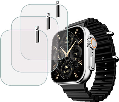 MOKPLZ Screen Guard for BOAT WAVE GENESIS PRO SMARTWATCH(Pack of 3)