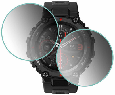 YCHROZE Screen Guard for Amazfit T Rex Pro(Pack of 2)