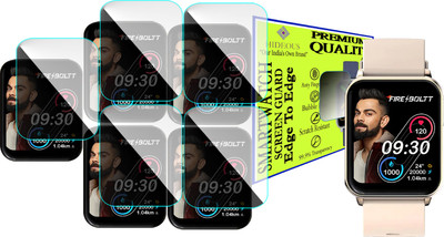 HIDEOUS Screen Guard for fire boltt hulk(Pack of 5)