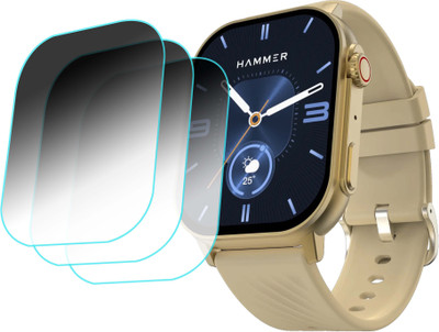 TWUAOP Screen Guard for HAMMER ARCTIC SMARTWATCH(Pack of 3)