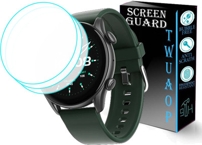 TWUAOP Screen Guard for BOAT LUNAR SPACE SMARTWATCH(Pack of 3)
