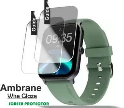 chakoor Screen Guard for AMBRANE WISE GLAZE SMART WATCH(Pack of 2)