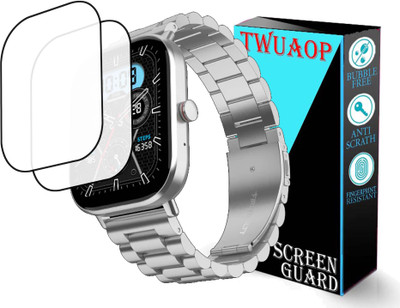TWUAOP Screen Guard for FIRE BOLTT STARLIGHT SMARTWATCH(Pack of 2)