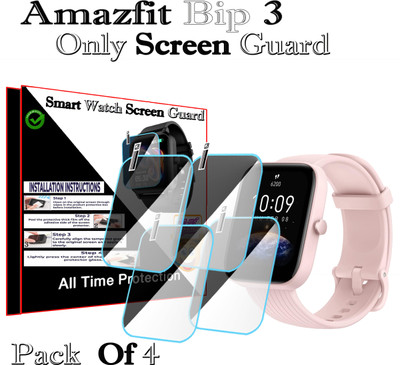 HIDEOUS Screen Guard for Amazfit Bip 3(Pack of 2)