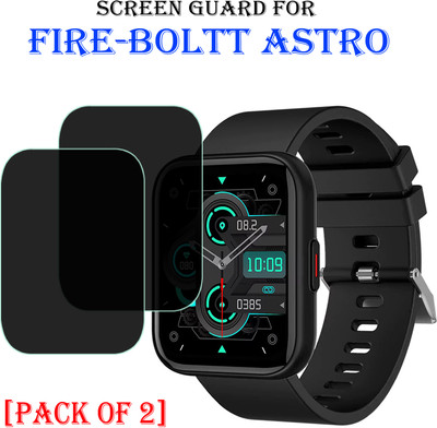 EJZATI Screen Guard for FIRE BOLTT ASTRO SMARTWATCH(Pack of 2)