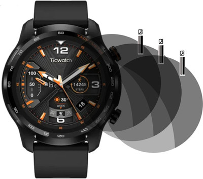 TXGO Screen Guard for Ticwatch GTW ESIM Smartwatch(Pack of 3)