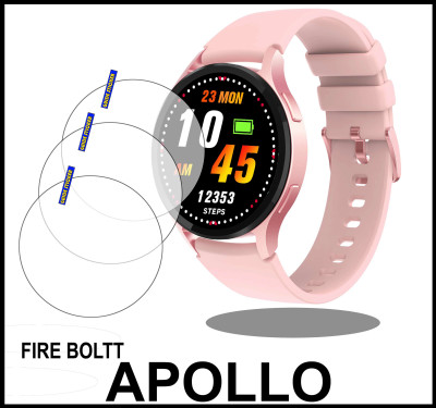 TWUAOP Screen Guard for FIRE BOLTT APOLLO(Pack of 3)