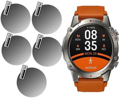 daffin Screen Guard for Zeblaze Vibe 7 Lite(Pack of 5)