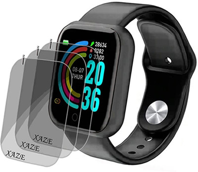 XAZE Screen Guard for D20 Pro Smart Watch Y68 Smartwatch(Pack of 3)