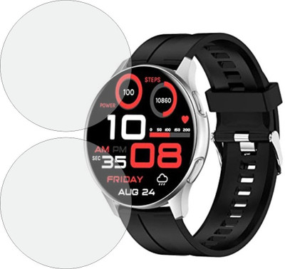 ZINGTEL Edge To Edge Screen Guard for Fire Boltt Invincible 1.39 Inch(Pack of 2)