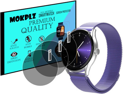 MOKPLZ Screen Guard for FITSHOT ASTER SMARTWATCH(Pack of 3)