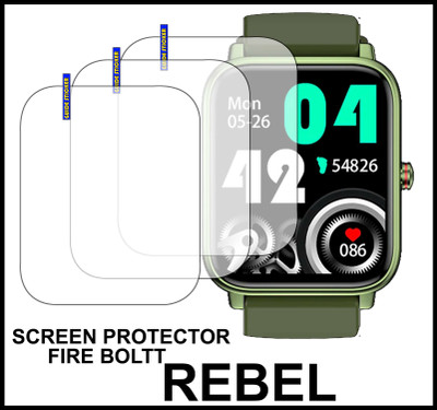 TWUAOP Screen Guard for FIRE BOLTT REBEL(Pack of 3)
