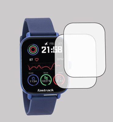ejzatex Screen Guard for FASTRACK REFLEX VOX 2 SMARTWATCH, SCREEN GUARD(Pack of 2)