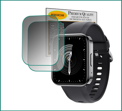 hirdesh Screen Guard for DIZO Watch D Talk(Pack of 2)