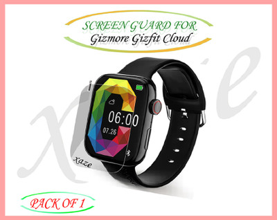 XAZE Screen Guard for Gizmore Gizfit Cloud Smartwatch(Pack of 1)