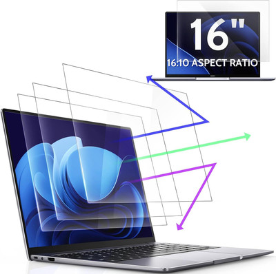Saco Screen Guard for (Blue Light Blocking Glossy) Lenovo Legion 5 16 Inch Laptop 16ACH6H Model Matte Screen Protector(Pack of 1)