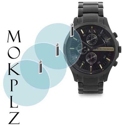 MOKPLZ Screen Guard for AX2164 ANALOG WATCH(Pack of 3)