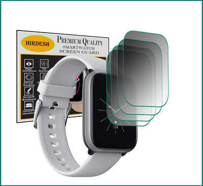 hirdesh Screen Guard for DIZO Watch D Sharp(Pack of 4)