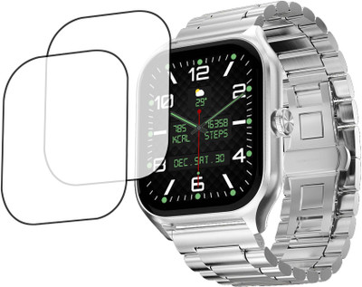 TWUAOP Screen Guard for FIRE BOLTT SOLARIS SMARTWATCH(Pack of 2)