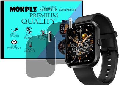 MOKPLZ Screen Guard for FIRE BOLTT PIONEER SMARTWATCH(Pack of 2)