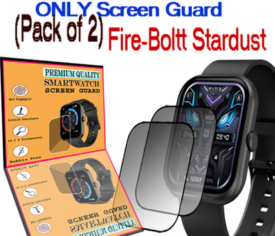 HIDEOUS Screen Guard for Fire Boltt Stardust(Pack of 2)