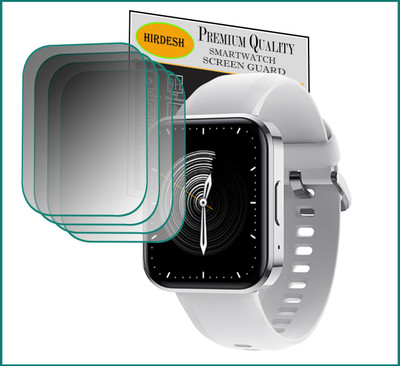 hirdesh Screen Guard for DIZO Watch D Talk(Pack of 4)
