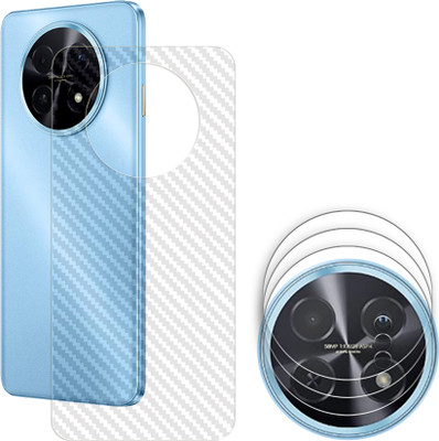 ARBAN Screen Guard for Huawei nova 14i 4G Camera Lens Glass Protector | Anti-Scratch | Edge to Edge Full Coverage | 9H Hardness ( BACK CARBON FIBER SKIN + CAMERA LENS PROTECTOR )(Pack of 3)